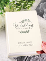 Next PMC Personalised Wedding White Photo Album 6x4- Buy online at McGrocer