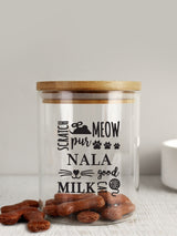 Next PMC Personalised Cat Treats Glass Storage Jar- Buy online at McGrocer