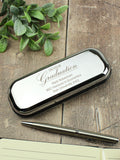 PMC personalised graduation pen set with box 14cm, UK version