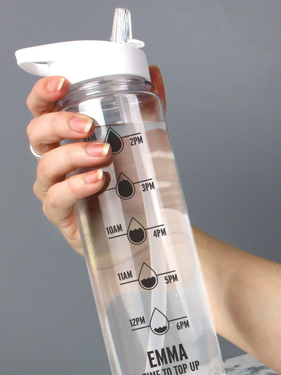 Next PMC Personalised Hydration Tracker Water Bottle 750ml- Buy online at McGrocer