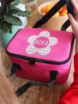 Next PMC Personalised Flower Insulated Lunch Bag- Buy online at McGrocer
