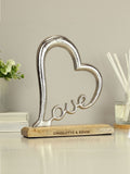Personalised Love Heart Ornament by PMC