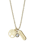 Treat Republic personalised tree of life charm necklace - British product