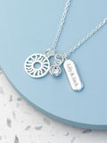 Treat Republic personalised eternal sun charms necklace - British product