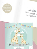 PMC personalised big sister story book 28 pages, UK version