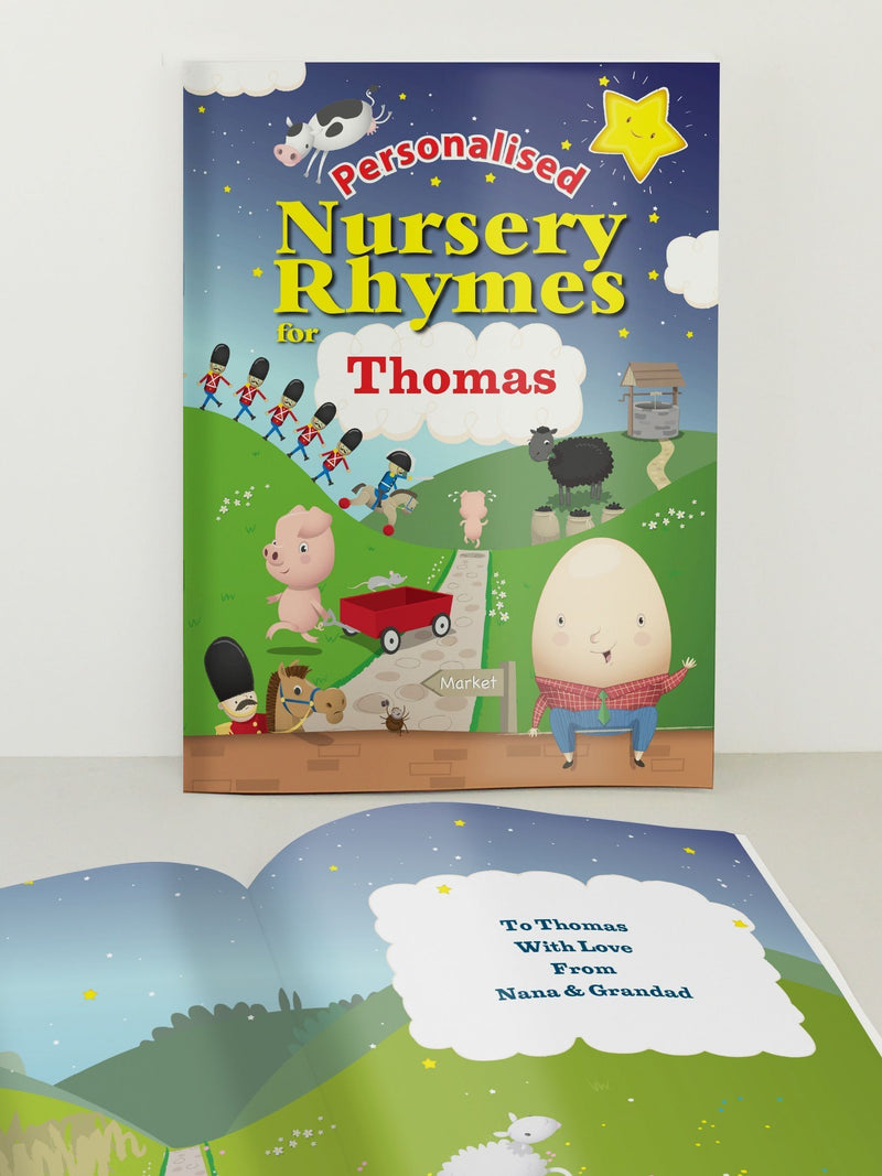 PMC personalised nursery rhyme book 28 pages (British brand)