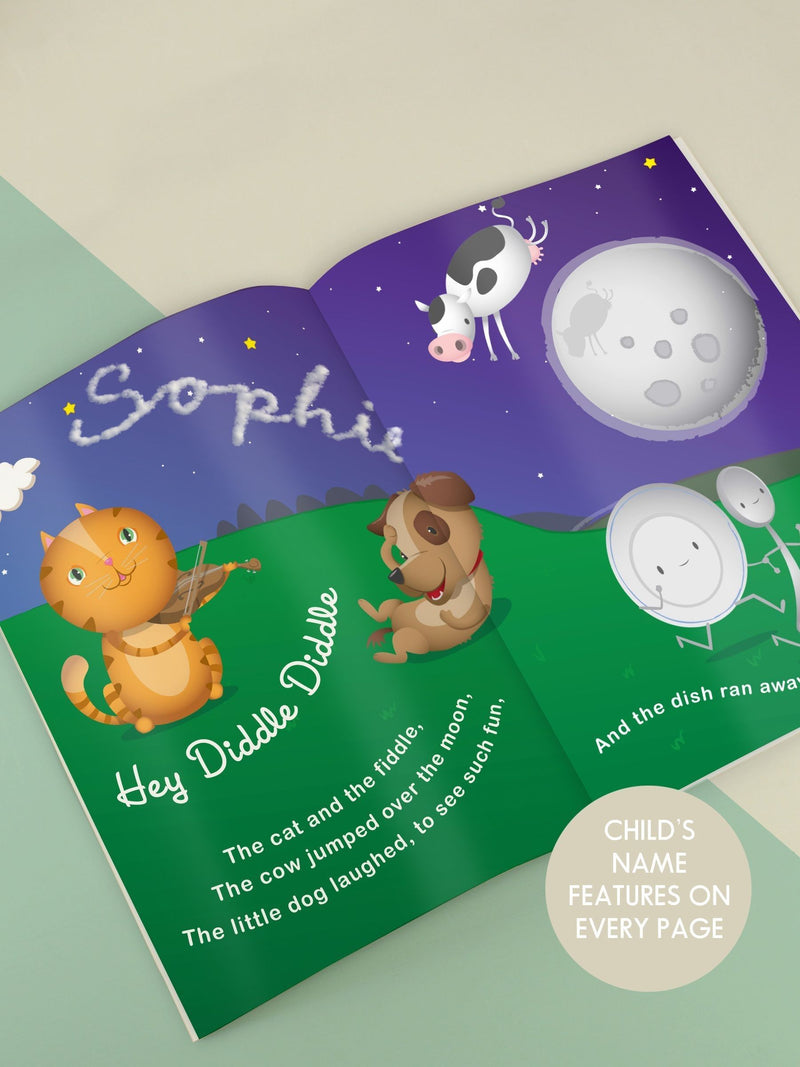 PMC personalised nursery rhyme book 28 pages (British brand)