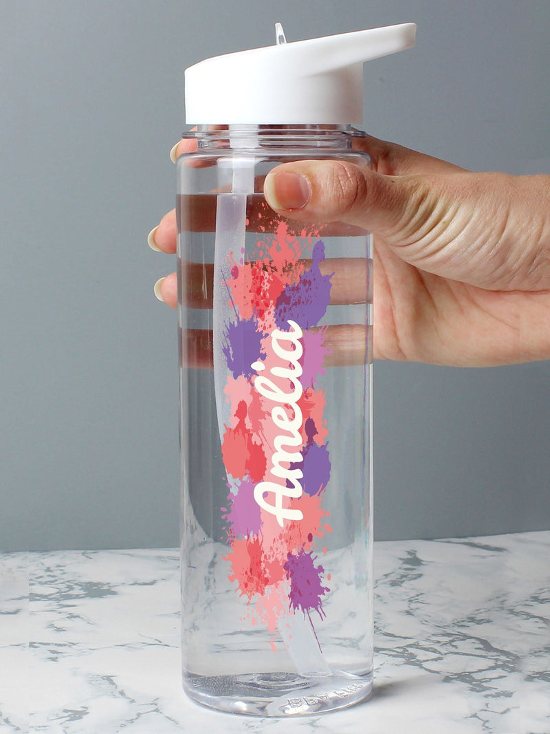 PMC personalised splash water bottle 800ml, imported from the UK