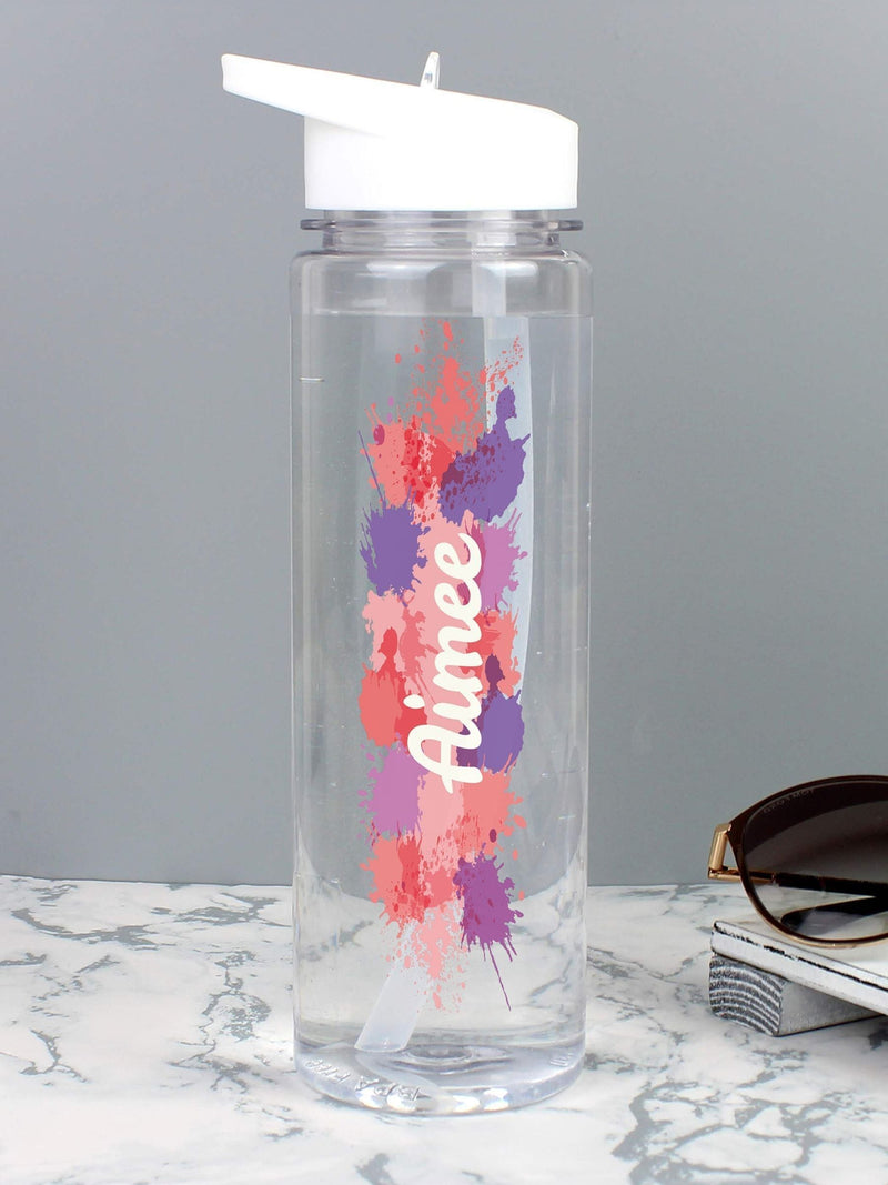 PMC personalised splash water bottle 800ml, imported from the UK