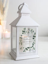 Next PMC Personalised Botanical Wedding Lantern- Buy online at McGrocer