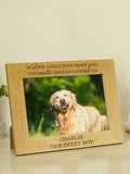 PMC personalised pet memorial 6x4 photo frame, imported from the UK