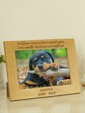 PMC personalised pet memorial 6x4 photo frame, imported from the UK