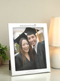PMC Silver Personalised Graduation Photo Frame 10x8 (British brand)