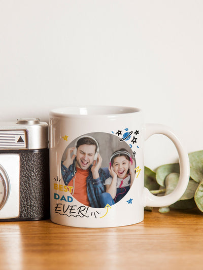 Next PMC Personalised Best Ever Photo Upload White Mug 11oz- Buy online at McGrocer