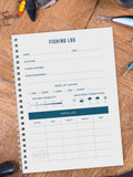 PMC personalised fishing log book, UK version