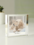 PMC personalised crystal token in black gift box, UK version