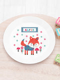 Treat Republic kid's little fox dinner set, imported from the UK