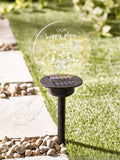Loveabode personalised solar stake light 41cm (British brand)
