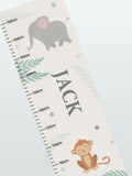 PMC personalised animal height white chart, imported from the UK