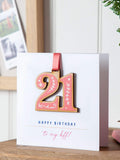 No Ordinary Gift birthday hanging keepsake card, imported from the UK