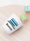 Treat Republic Adventure White personalised kids dinner set - British product