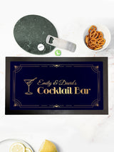 Next Treat Republic Stylish Cocktail Black Bar Mat- Buy online at McGrocer