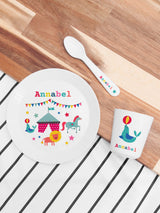 Next Treat Republic Kids Circus White Dinner Set- Buy online at McGrocer