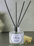 PMC personalised reed diffuser Fresh Cotton scent, imported from the UK