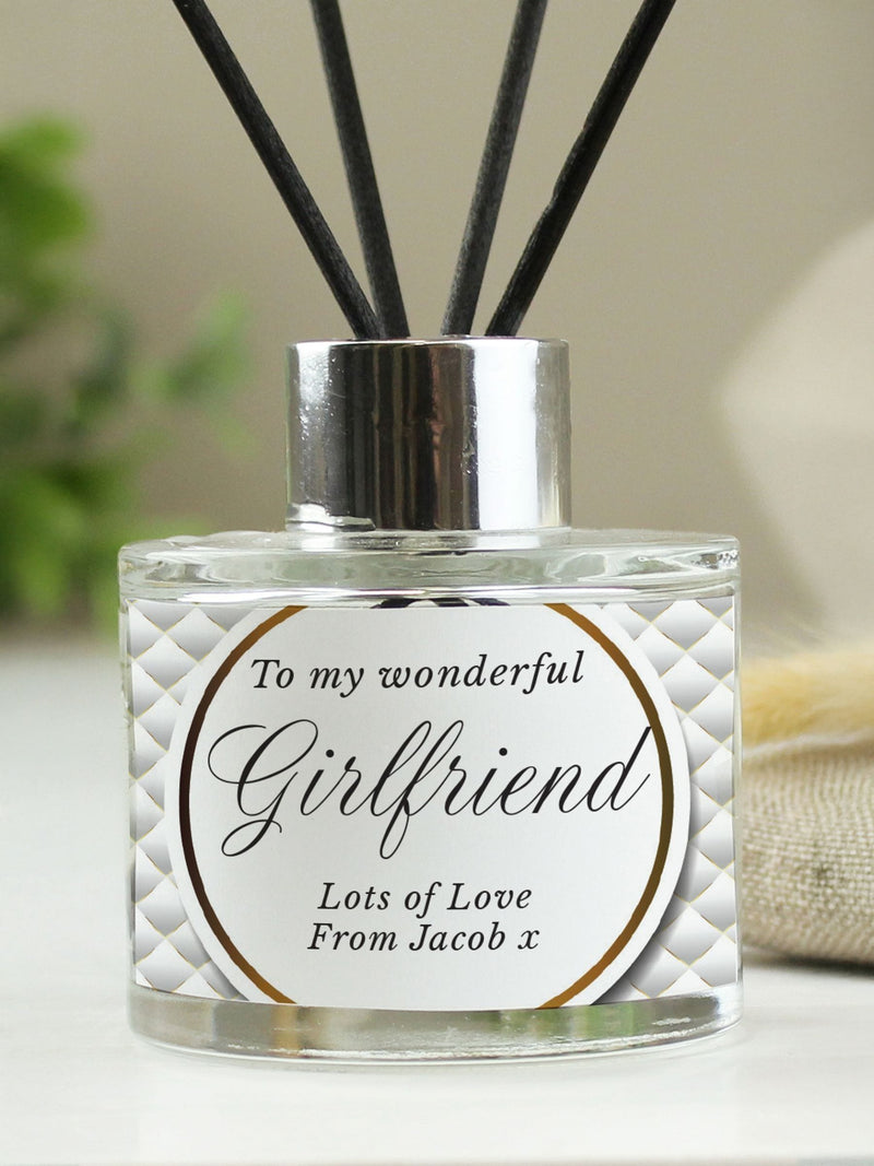 PMC personalised reed diffuser Fresh Cotton scent, imported from the UK