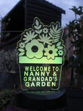 PMC personalised solar light - British product