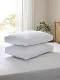 firm down alternative pillows set of 2 (British brand)