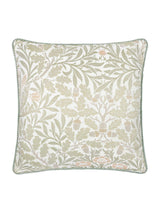 Next Morris & Co Stone Sage Acorn Jacquard Chenille Cushion- Buy online at McGrocer