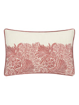 Next Morris & Co. Russet Marigold Embroidered Piped Cushion 60cm x 60cm- Buy online at McGrocer