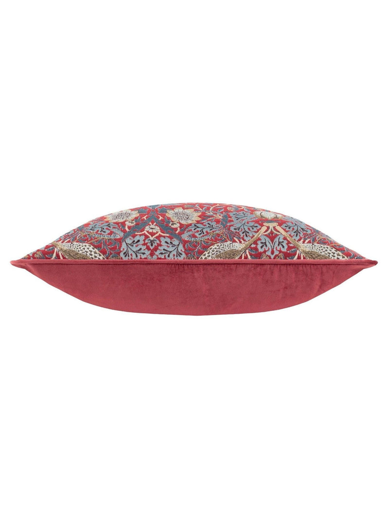 Morris & Co. Berry Strawberry Thief cushion 55cm - British product