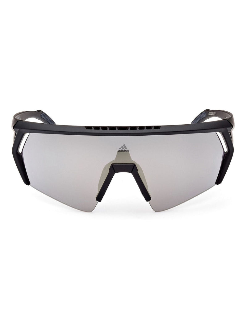 adidas Black Sport Sunglasses half-rim frame, UK version