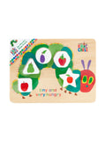 Rainbow Designs Very Hungry Caterpillar tiny wooden shape puzzle - British product
