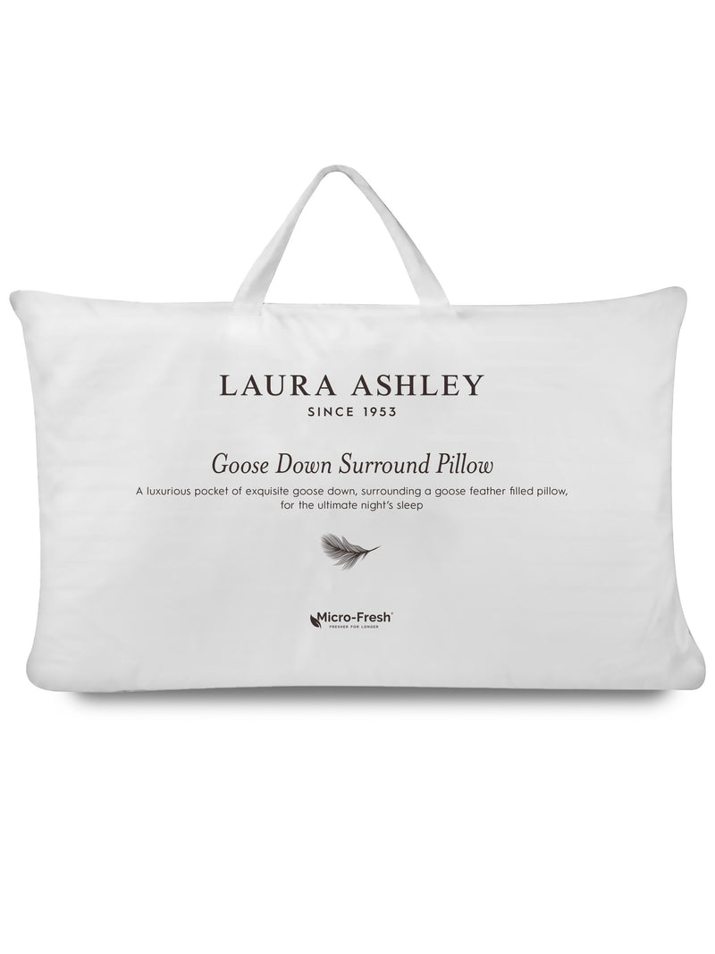 Laura Ashley luxury goose feather down pillow - UK version