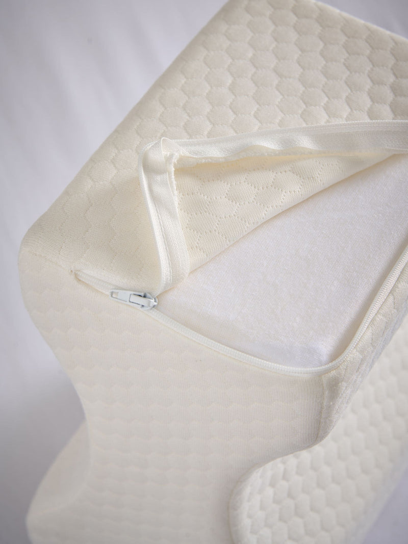 Memory foam knee support pillow, imported from the UK