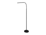 LED floor lamp with gooseneck and touch dimmer, imported from the UK