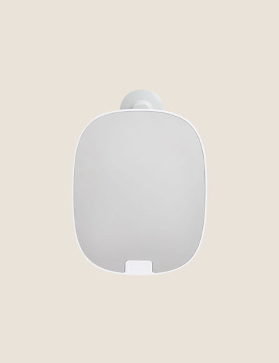 M&S Compact Shower Caddy with Adjustable Mirror and Storage Hooks- Buy online at McGrocer