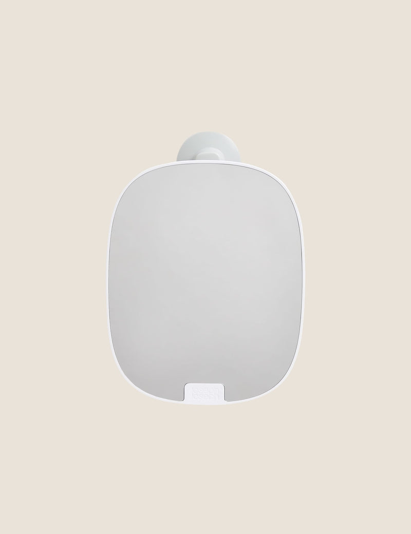 Joseph Joseph compact shower caddy with adjustable mirror - British product