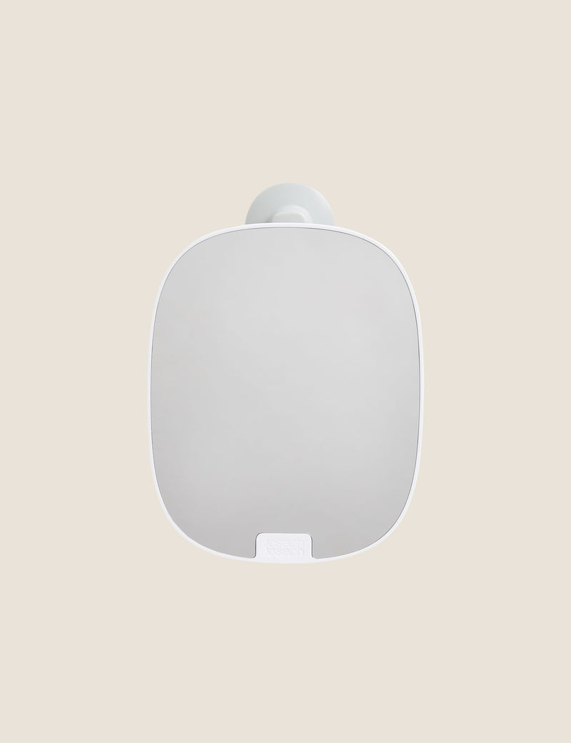 Joseph Joseph compact shower caddy with adjustable mirror - British product
