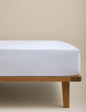 Egyptian cotton deep fitted sheet with StayNEW technology (British brand)