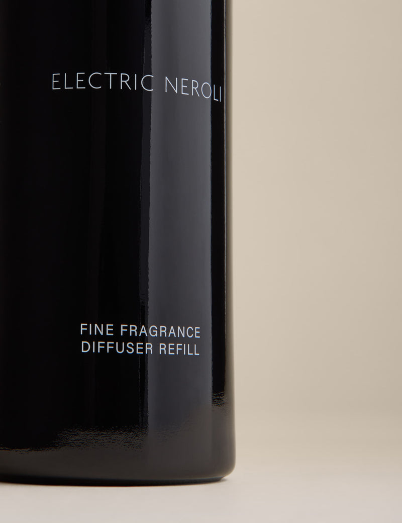 Electric Neroli 400ml diffuser refill from Atelier collection, UK version