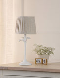 Laura Ashley Eleni Floral Pleated table lamp, imported from the UK