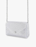 Carvela embellished chain strap clutch bag, imported from the UK