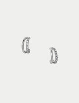 M&S Embellished Double Hoop Earrings- Buy online at McGrocer