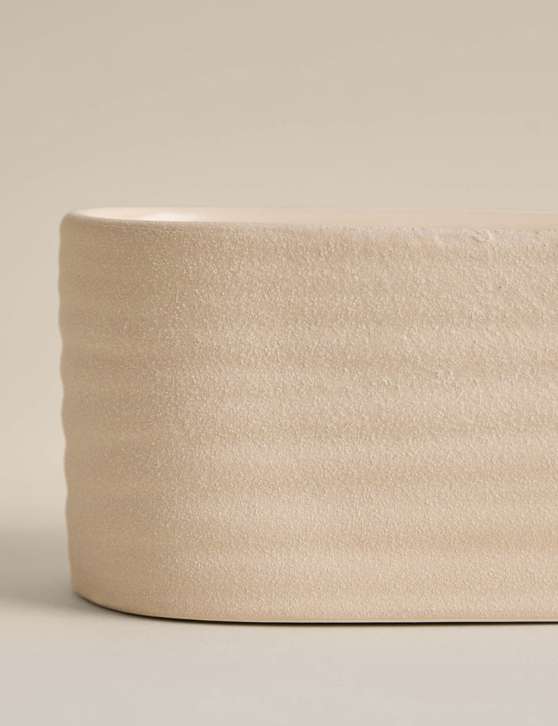 Ember ceramic 3 wick candle, imported from the UK