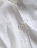 Embroidered floral seersucker bedding set - British product