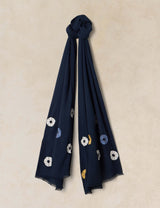 M&S White Stuff Embroidered Scarf- Buy online at McGrocer